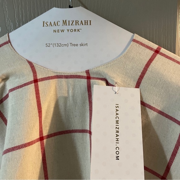 Isaac Mizrahi Black Dog 52” Christmas Tree Skirt - Picture 6 of 7